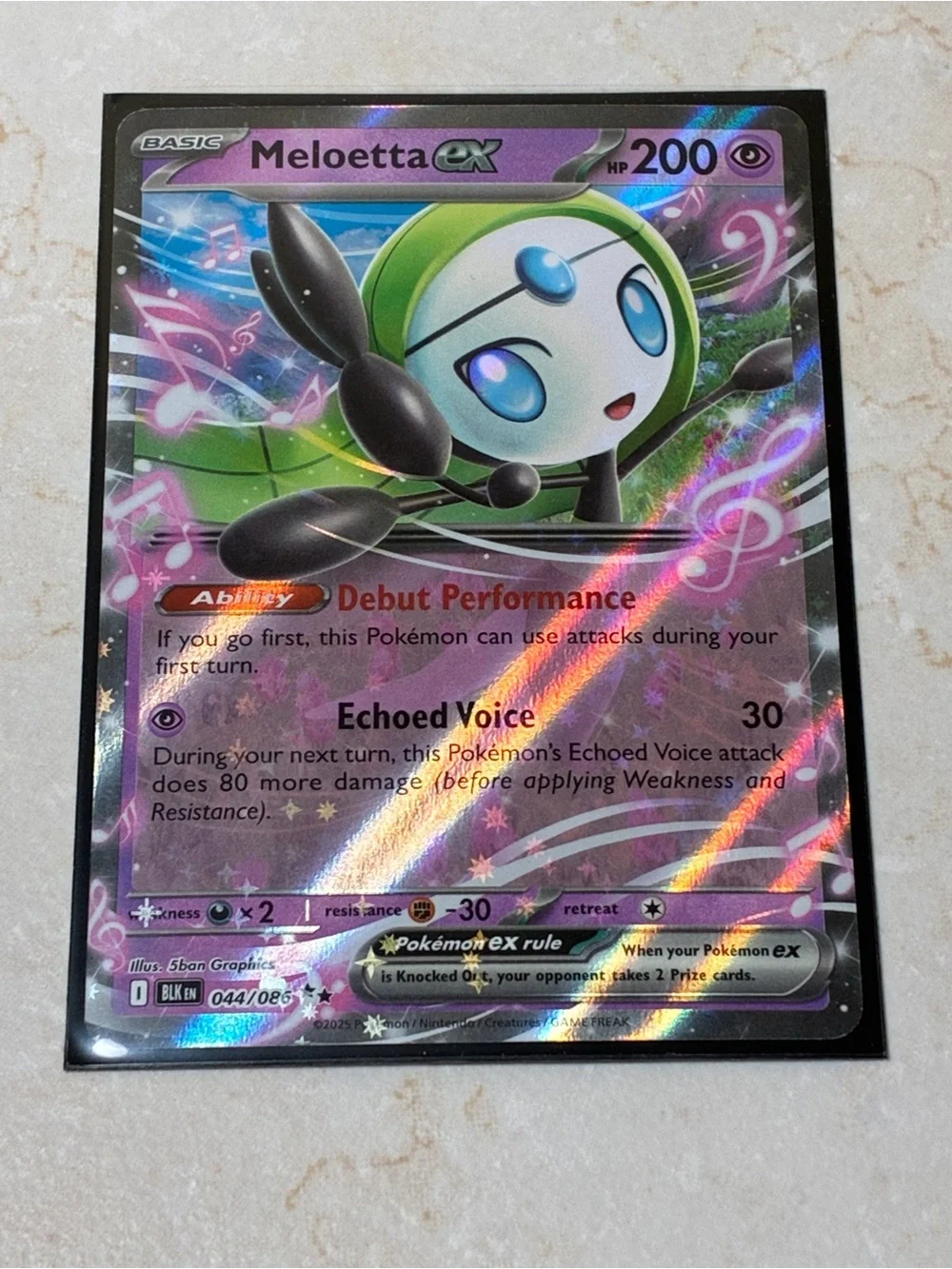 Lot of 3 Pokemon TCG Cards: Archeops, Meloetta-EX, Lurantis-GX